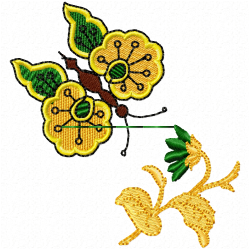 Butterfly Embroidery Design 2